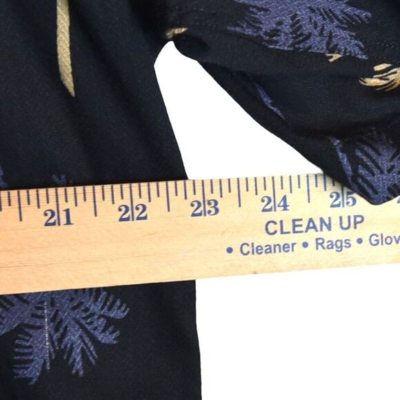 Vtg Quicksilver Silver Edition Pal Print Shirt Short Sleeve Large Button Y2K - Picture 6 of 7